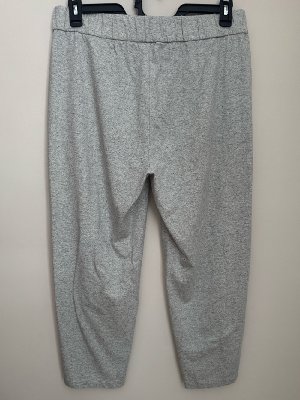 Eileen Fisher Organic Cotton Speckle Knit Ankle Pant Gray Women’s Size Medium - Picture 3 of 7